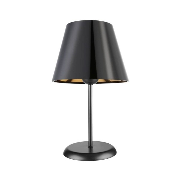 Verda ASZ1212 lampe à poser en métal et abat-jour en tissu noir Verda ASZ1212 lampe à poser en métal et abat-jour en tissu noir