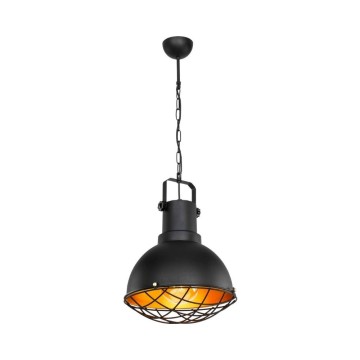 Lampe suspendue Tonya ASZ1187 style industriel noir