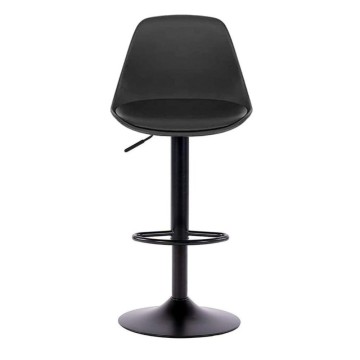 Tabouret réglable Rand entièrement noir
