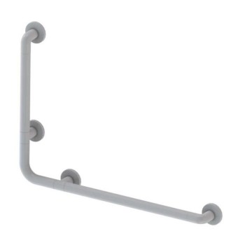 Main courante d'angle pour salle de bain 78x55.5 KV1401 blanc