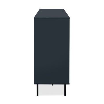 Buffet bleu marine 4 portes Caracas51A 180X40X90H