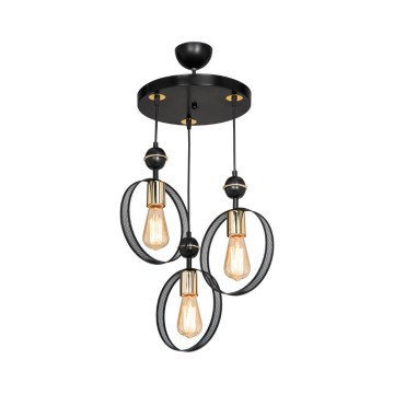 Lampe suspendue Esin avec trois douilles circulaires MDL4423