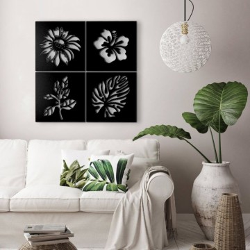 Cadre décoratif nature noir 40x40 cm MT1924181