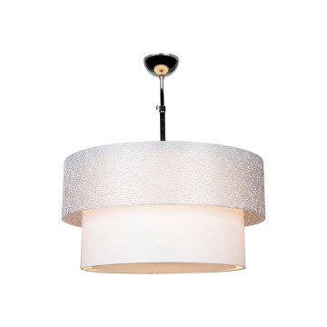 MDL2749 Lampe suspendue Polo en tissu gris