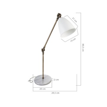 Konrat ASZ1245 lampe de bureau articulée
