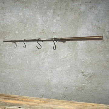Suspension de louche en laiton antique 90 cm 4 crochets KITOTTONE90