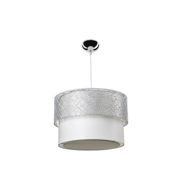 MDL2355 Lampe suspendue Polo en tissu gris