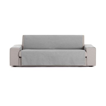 Canapé 4 places Valeria housse gris 190
