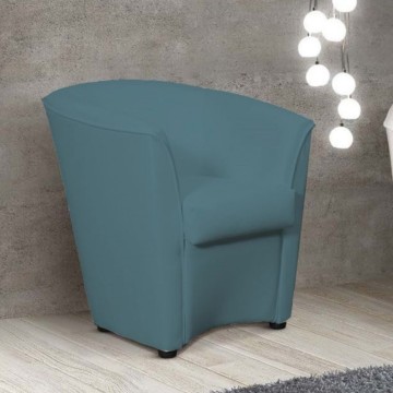 Tago riviera18 fauteuil en tissu laiton