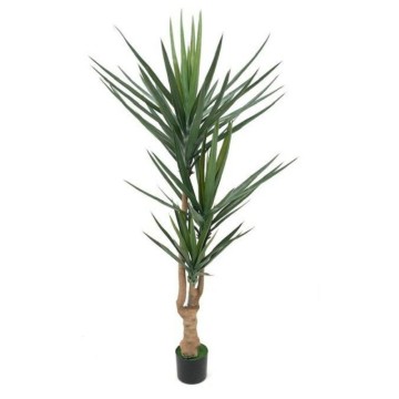 Plante artificielle Yucca 180h 79 feuilles avec pot