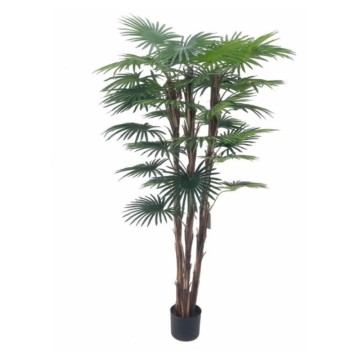 Palmier nain artificiel 140h avec pot