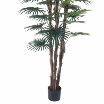 Palmier nain artificiel 140h avec pot