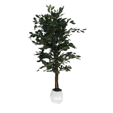 Plante artificielle Ficus 180h 1344 feuilles avec pot