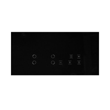 Plaque de cuisson à induction de 60 cm avec 4 zones coloris noir - Samet Etna60