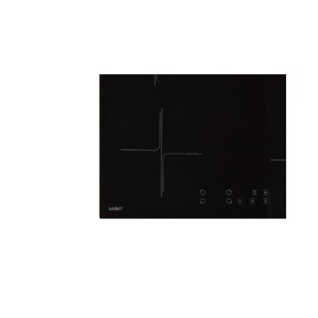 Plaque de cuisson à induction de 60 cm avec 4 zones coloris noir - Samet Etna60