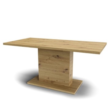 Follow162 table rectangulaire en chêne 160x80x76h