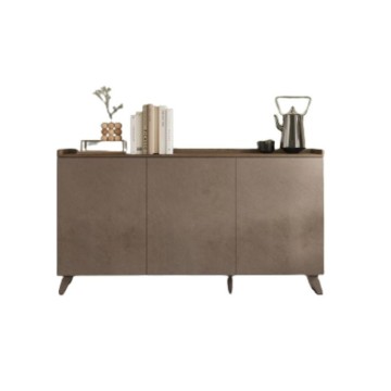 Buffet 3 portes Polan bronze mercure 181x42x99h