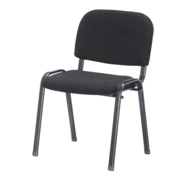 HI01NEW chaise de bureau noire pour salles d'attente et de conférence