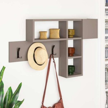 Porte-manteau mural Game taupe