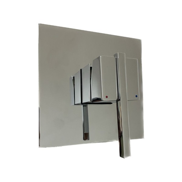 Quadra mitigeur de salle de bains douche chromé Quadra mitigeur de salle de bains douche chromé