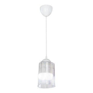 Plafonnier avec abat-jour triangulaire en plastique transparent Optical MDL4125