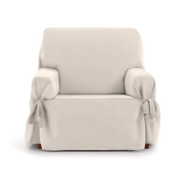 Housse de fauteuil universelle Levante beige 80/120 avec attaches Housse de fauteuil universelle Levante beige 80/120 avec attaches
