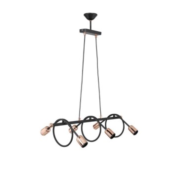 Plafonnier de style contemporain avec 6 points lumineux Derbent MDL3938