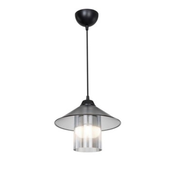Diffuseur de lampe suspendue de style vintage et abat-jour fumé Inka ASZ1463