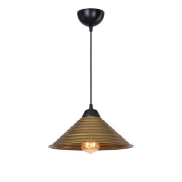 Sava ASZ1619 plafonnier avec abat-jour en métal bronze