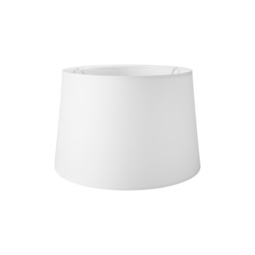 Abat-jour en tissu déco blanc MDL3565