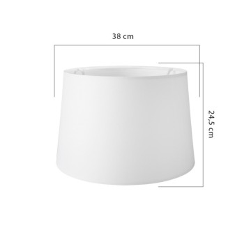 Abat-jour en tissu rose Deco MDL3012