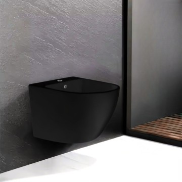 Bidet mural noir mat YJ-BD08