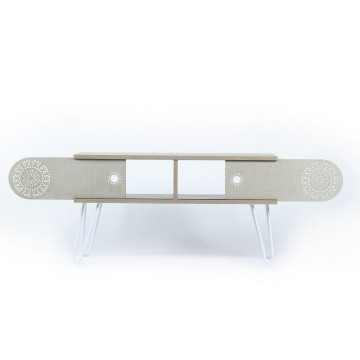 Meuble TV Ilia en chêne 106x30x48H MT190122