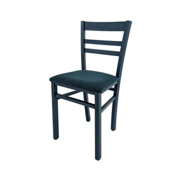 Chaise bleue Cromica