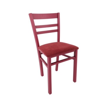 Chaise rouge Cromica