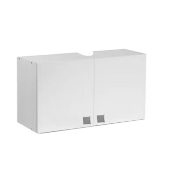 Hotte de cuisine murale 2 portes 60x31x40H blanc MOUNTED