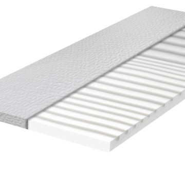 Relax80 Surmatelas de massage en mousse à mémoire de forme avec housse amovible 80x190x5H