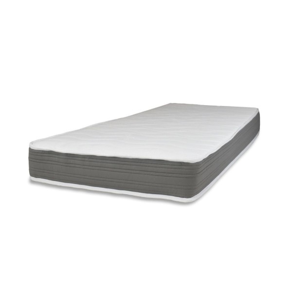 Matelas simple hypoallergénique et anti-acariens Silver 90x190x18H Matelas simple hypoallergénique et anti-acariens Silver 90x190x18H