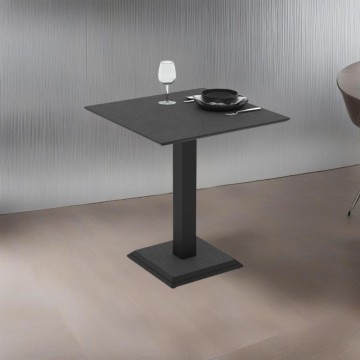 Table carrée Carvel ossido : Elégance et style distinctif pour tout espace 68x68x75H
