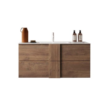 Jupiter100 mercure chêne armoire de toilette 101x47x51H