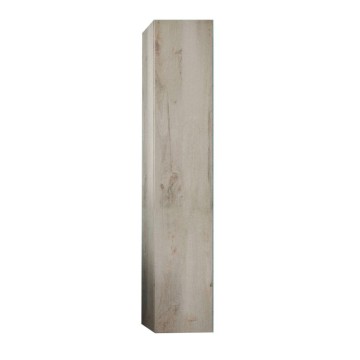 Basic1 colonne murale en pin blanc pour salle de bain 25x26x138H