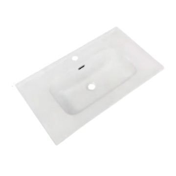 Armoire de toilette murale couleur cappuccino 2 tiroirs Invicta 80x45x48H