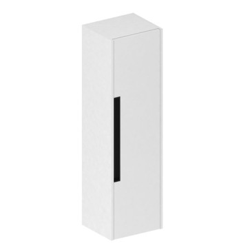 Colonne de salle de bain modulaire murale blanche 35x30x120H