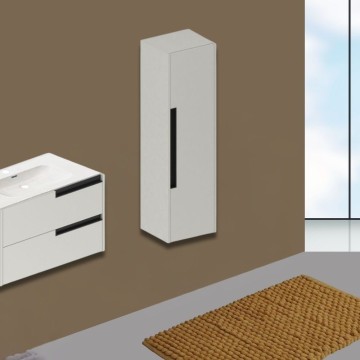 Colonne de salle de bain modulaire murale en cachemire 35x30x120H