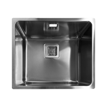 Evier sous plan en acier inoxydable à une cuve 49x40x20H cm