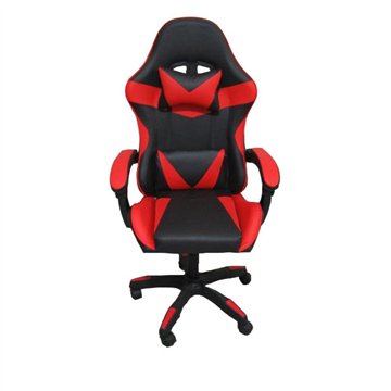 Fauteuil Gaming noir rouge PVC - Confort et design