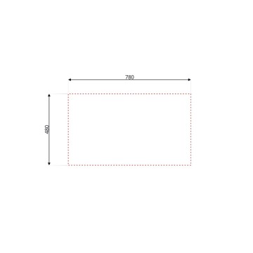 Evier à encastrer 86x50 cm droit - Samet - Acheter en ligne