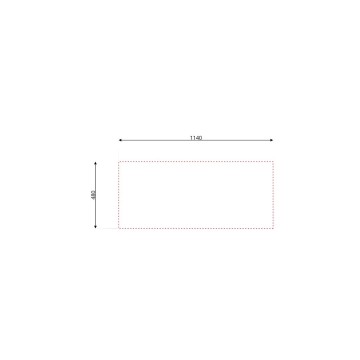 Evier inox 2 cuves avec égouttoir à gauche 116x50 cm - SA138