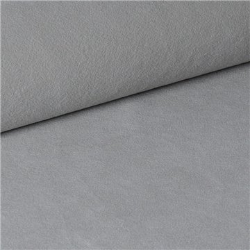 Chaise Barka en tissu gris avec pieds noirs - Confort et design doux