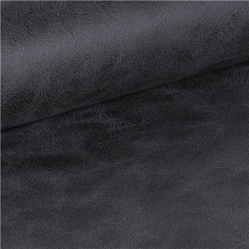 Chaise rembourrée Simo en tissu gris clair avec détails en nubuck anthracite - Confort et style sophistiqué